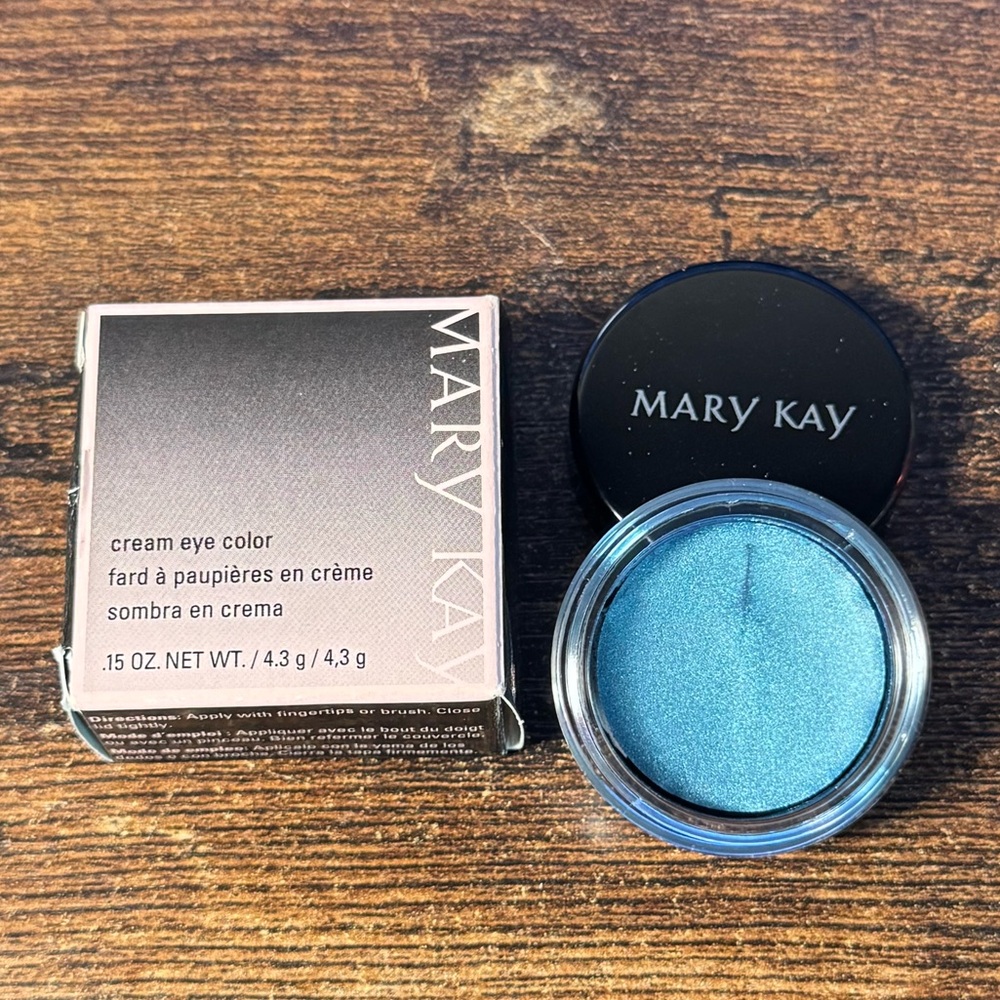 Mary Kay Cream Eye Color Coastal Blue Discontinued